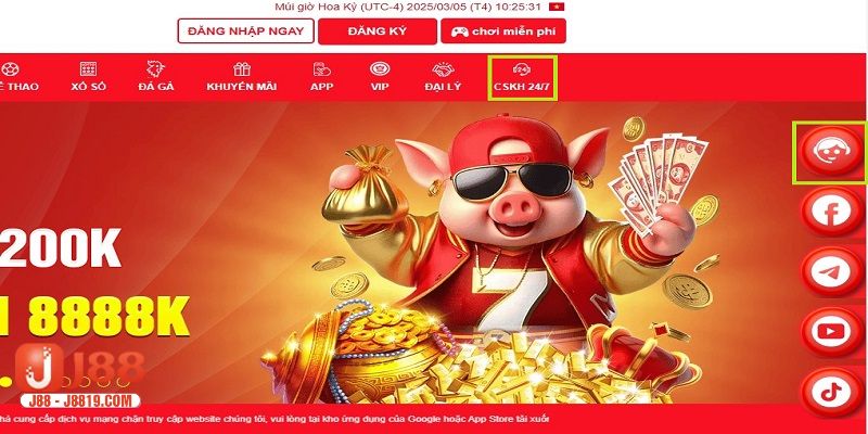 Kết nối ngay với bộ phận CSKH qua cổng live chat